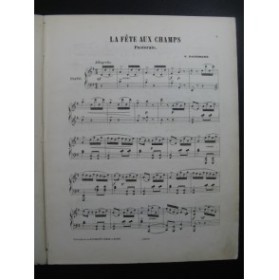 BACHMANN G. La Fête aux Champs Piano