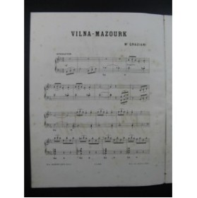 GRAZIANI M. Vilna Mazourk Piano