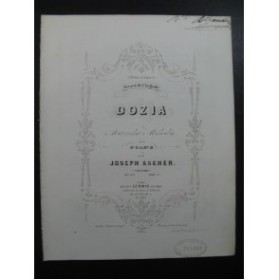 ASCHER Joseph Dozia Piano