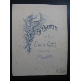 GILLET Ernest En Cachette Piano