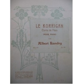 LANDRY Albert Le Korrigan Piano