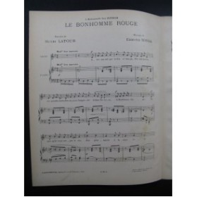 MISSA Edmond Le Bonhomme Rouge Chant Piano