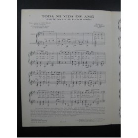 MILAN Luis Toda Mi Vida Os Amé Chant Guitare 1955