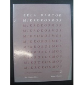 BARTOK Béla Mikrokosmos Vol 2 Piano 1987