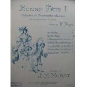 MORAT J.-M. Parlez pour Moi ! Chant Piano