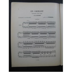 GODARD Benjamin En Courant Piano 4 mains ca1884
