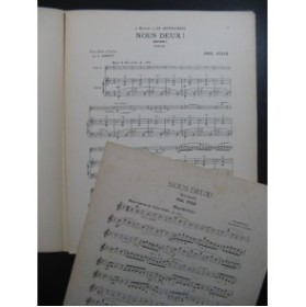 STECK P. A. Nous Deux Mandoline Piano 1891
