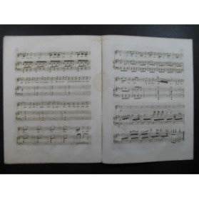 BERTON H. M. Les Créoles No 7 Chant Piano ca1830