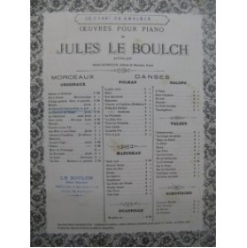 LE BOULCH Jules Le Chant du Gaulois Piano