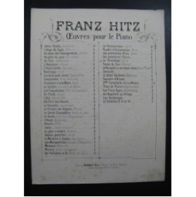 HITZ Franz Le Printemps Piano
