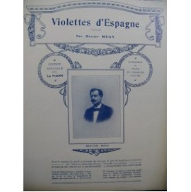 MEGY Hector Violettes d'Espagne Piano