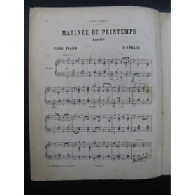 D'JOULIA Matinée de Printemps Piano