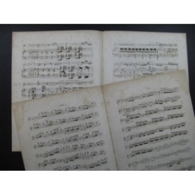 RÉMUSAT Jean La Favorite Piano Flûte ca1865