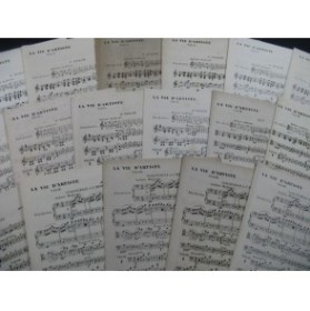 STRAUSS Johann La Vie d'Artiste Valse Orchestre XIXe