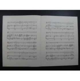 AUBERT Gaston Suggestion Pousthomis Chant Piano 1911