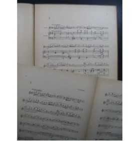 IBERT Jacques La Meneuse de Tortues d'Or Violon Piano 1931