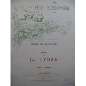 TYDAN Leo Une Fete Buissonniere Chant Piano