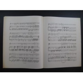 REYER E. Sigurd No 3 Air d'Uta Chant Piano