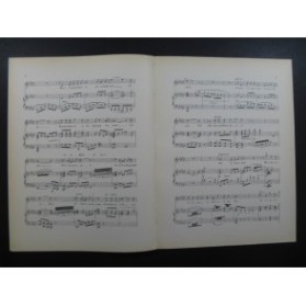AUBERT Gaston L'Amour qui Tue Pousthomis Chant Piano 1910