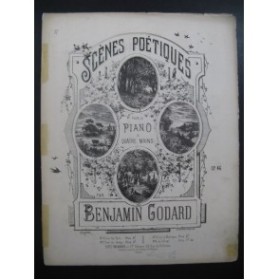 GODARD Benjamin Au Village Piano 4 mains ca1880