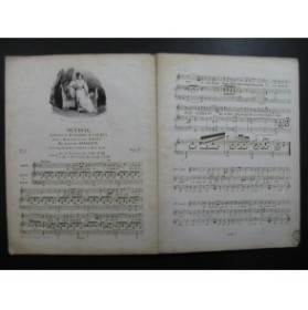 PANSERON Auguste Octavie Romance Chant Piano ou Harpe ca1830