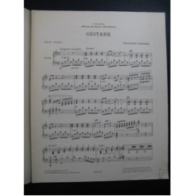 THOME Francis Guitare Piano 1902