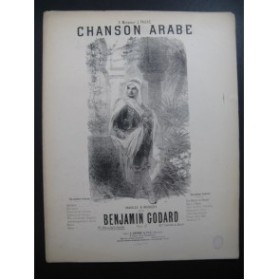 GODARD Benjamin Chanson Arabe Chant Piano XIXe
