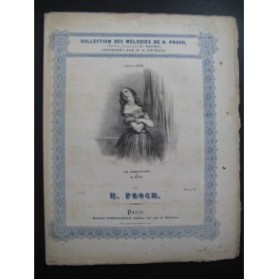 PROCH H. Les Larmes du Coeur et Le Desir Chant Piano ca1840