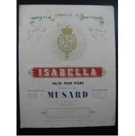 MUSARD Isabella Piano ca1860