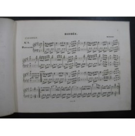 MUSARD Haydee Quadrille Piano 1848