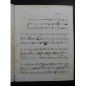 BLANC Adolphe Sérénade Dédicace Violon Piano XIXe