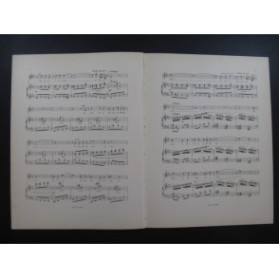 HUE Georges Croquis d'Orient L'Ane Blanc Piano Chant 1904