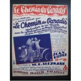 HEYMANN W. R. Le Chemin du Paradis Chant Piano 1930