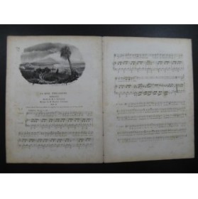 LABARRE Theodore La Rive Etrangere Chant Piano ca1830