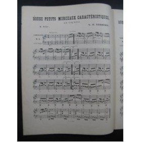 VERRIMST V. F. 12 Petits Morceaux 2e Suite Piano 4 mains﻿