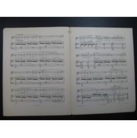 MASSENET Jules Les Mains Chant Piano 1899