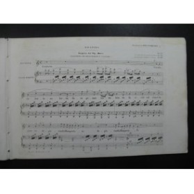 DONIZETTI G. Don Pasquale Cavatina Chant Piano ca1850