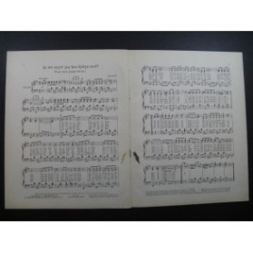 CHRISTINE Henri Ar Det Nagot Jag Kan Hjalpa Med ? Chant Piano 1916