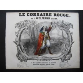 WOLFRAMM CARON Gustave Le Corsaire Rouge Piano XIXe