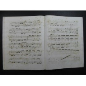 HÜNTEN François Air Tyrolien varié op 38 Piano ca1830
