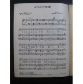 Les Grands Succès d'André Claveau Chant Piano 1937