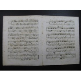 HÜNTEN François Cavatine de Anna Bolena op 97 Piano ca1840