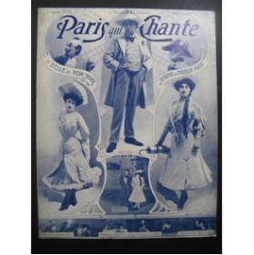 Paris qui Chante No 22 Chant Piano 1903