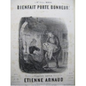 ARNAUD Etienne Bienfait porte Bonheur Chant Piano XIXe