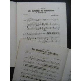 COLLONGUES Gustave Les Rêveries de Marguerite Violon Piano XIXe