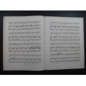 WEKERLIN J. B. Le Bal et le Berceau Chant Piano ca1865