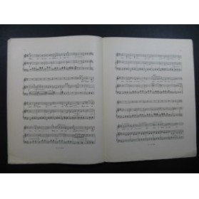 MAILLÉ Arthur Antienne d'Amour Valse Chant Piano 1901