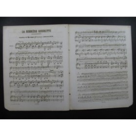 LHUILLIER Edmond La Dernière Soubrette Chant Piano ca1840
