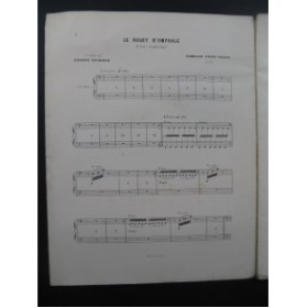SAINT-SAËNS Camille Le Rouet d'Omphale Piano 4 mains ca1890