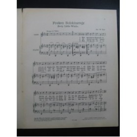 TATE Jas. W. Froken Solskinswejr Chant Piano 1916